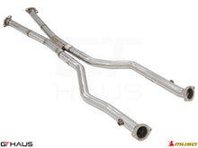 Load image into Gallery viewer, Lexus LC series 2017+ Cat-Back LSR pipe (Front + Mid Section)