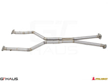 Load image into Gallery viewer, Lexus LC series 2017+ Cat-Back LSR pipe (Front + Mid Section)
