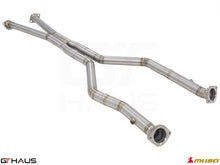 Load image into Gallery viewer, Lexus LC series 2017+ Cat-Back LSR pipe (Front + Mid Section)