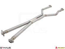 Load image into Gallery viewer, Lexus LC series 2017+ Cat-Back LSR pipe (Front + Mid Section)