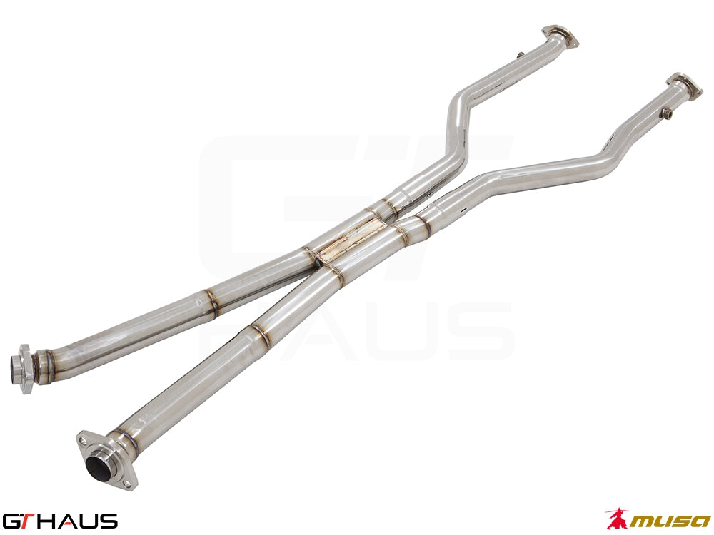 Lexus RC series RC -F (V8) 2014+ Cat-Back LSR pipe (Front + Mid Section)