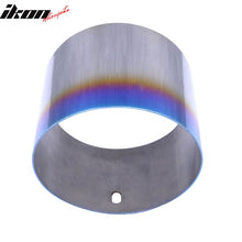 Load image into Gallery viewer, Universal Fitment 4 Inch Titanium Slant Muffler Exhaust Burnt On Tip