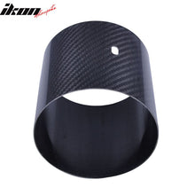 Load image into Gallery viewer, Universal Fitment 4Inch N1 Style Rear Muffler Exhaust Tip Carbon Fiber