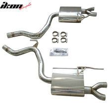 Load image into Gallery viewer, 2015-2017 Ford Mustang Thunderbird Rear Diffuser Catback Exhaust Tips