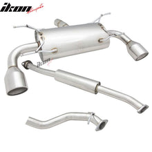 Load image into Gallery viewer, Fits 13-20 FRS/BRZ/Toyota 86 Resonated Dual Catback Exhaust 4.5 Tip