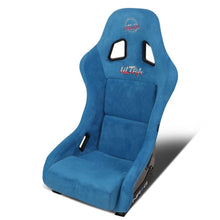 Load image into Gallery viewer, Prisma Ultra Style Fixed Back Bucket Racing Seat Blue Alcantara - FRP