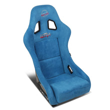 Load image into Gallery viewer, Prisma Ultra Style Fixed Back Bucket Racing Seat Blue Alcantara - FRP