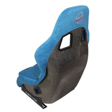 Load image into Gallery viewer, Prisma Ultra Style Fixed Back Bucket Racing Seat Blue Alcantara - FRP