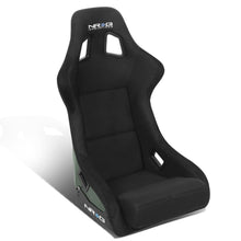 Load image into Gallery viewer, Bucket Racing Seat Large Fiberglass Carbon Fiber Black Green