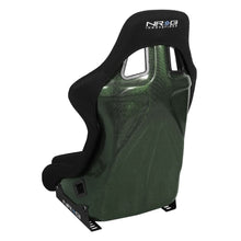 Load image into Gallery viewer, Bucket Racing Seat Large Fiberglass Carbon Fiber Black Green