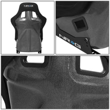 Load image into Gallery viewer, Large Bucket Racing Seat - Carbon Fiber