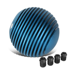 Load image into Gallery viewer, Universal Heatsink Style Ball Shift Knob - 50MM - Blue
