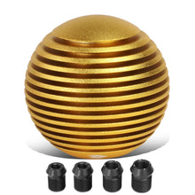Load image into Gallery viewer, Heatsink Style Ball Shift Knob - 50MM - Gold
