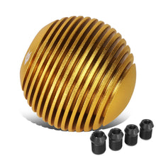Load image into Gallery viewer, Heatsink Style Ball Shift Knob - 50MM - Gold