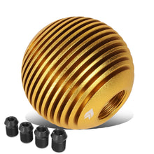 Load image into Gallery viewer, Heatsink Style Ball Shift Knob - 50MM - Gold