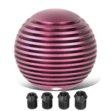 Load image into Gallery viewer, Universal Heatsink Style Ball Shift Knob 50MM Pink