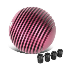 Load image into Gallery viewer, Universal Heatsink Style Ball Shift Knob 50MM Pink
