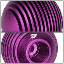 Load image into Gallery viewer, Heatsink Style Ball Shift Knob - 50MM Purple Polyurethane