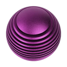 Load image into Gallery viewer, Heatsink Style Ball Shift Knob - 50MM Purple Polyurethane