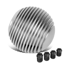 Load image into Gallery viewer, Heatsink Style Ball Shift Knob - 50MM - Silver