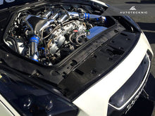 Load image into Gallery viewer, AutoTecknic Dry Carbon Cooling Shroud - Nissan R35 GTR