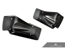 Load image into Gallery viewer, AutoTecknic Dry Carbon Fiber Brake Cooling Duct - Nissan R35 GTR