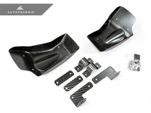 Load image into Gallery viewer, AutoTecknic Dry Carbon Fiber Brake Cooling Duct - Nissan R35 GTR