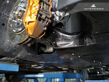 Load image into Gallery viewer, AutoTecknic Dry Carbon Fiber Brake Cooling Duct - Nissan R35 GTR