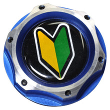Load image into Gallery viewer, Fits Civic Acura RSX Blue 2 Tone Beginner Badge Engine Oil Filler Cap