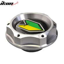 Load image into Gallery viewer, Fits Civic/Acura Gunmetal/Beginner Badge 2 Tone Engine Oil Filler Cap