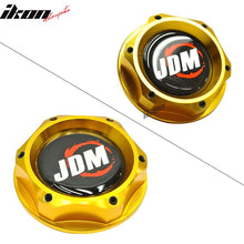 Load image into Gallery viewer, Gold JD Oil Billet Filler Tank Cap Cover Civic EK Fits Acura RSX