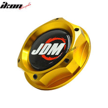 Load image into Gallery viewer, Gold JD Oil Billet Filler Tank Cap Cover Civic EK Fits Acura RSX