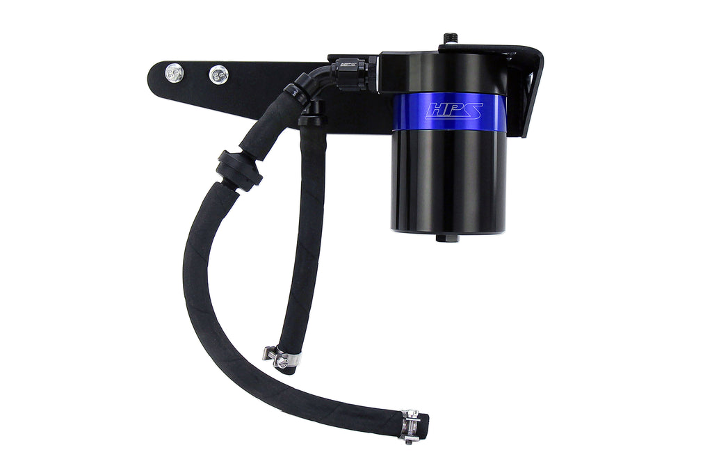HPS Performance 860-001BL Plug and play oil catch can kit