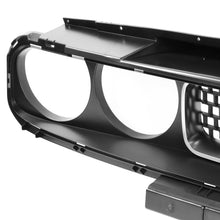 Load image into Gallery viewer, 2008-2014 Dodge Charger OE Style Front Grille Black w/ Silver Trim