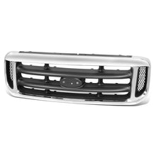 Load image into Gallery viewer, 99-04 Ford F350 / 00-05 Excursion Gray Chrome Frame Grille