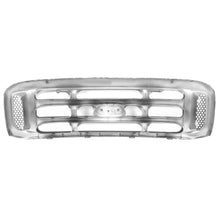 Load image into Gallery viewer, 99-04 Ford F350 / 00-05 Excursion Gray Chrome Frame Grille