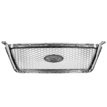 Load image into Gallery viewer, 2004-2008 Ford F150 Lariat Style Front Grille Silver Chrome