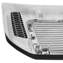 Load image into Gallery viewer, 2005-2007 Ford F350 Super Duty Chrome Grille with Black Frame