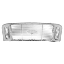 Load image into Gallery viewer, 2005-2007 Ford F350 Super Duty Chrome Grille with Black Frame
