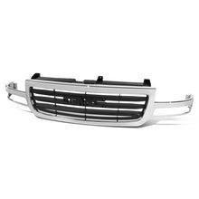Load image into Gallery viewer, 03-06 GMC Sierra 1500/2500 Black Chrome Grille Assembly