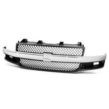 Load image into Gallery viewer, 2003-2022 GMC Express/Savana Dark Gray Grille with Chrome Molding
