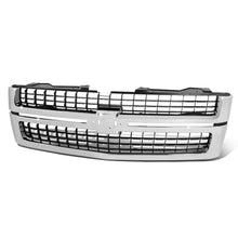 Load image into Gallery viewer, 2007-2013 Chevrolet Silverado Front Grille Assembly Matte Black Chrome