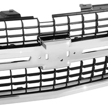 Load image into Gallery viewer, 2007-2013 Chevrolet Silverado Front Grille Assembly Matte Black Chrome