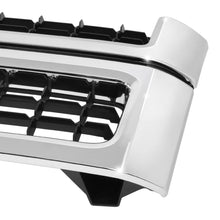 Load image into Gallery viewer, 2007-2013 Chevrolet Silverado Front Grille Assembly Matte Black Chrome