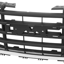 Load image into Gallery viewer, 2007-2011 GMC Sierra Dark Gray Grille w/ Chrome Frame