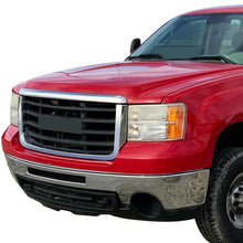 Load image into Gallery viewer, 2007-2011 GMC Sierra Dark Gray Grille w/ Chrome Frame