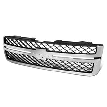 Load image into Gallery viewer, 2007-2013 Chevrolet Silverado Dark Gray Chrome Frame Grille