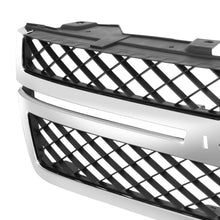 Load image into Gallery viewer, 2007-2013 Chevrolet Silverado Dark Gray Chrome Frame Grille