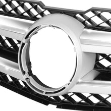 Load image into Gallery viewer, 2010-2015 Mercedes GLK Silver/Black Grille with Aluminum Trim