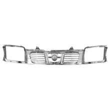Load image into Gallery viewer, 1998-2004 Nissan Frontier Chrome/Black/Gray Grille Assembly